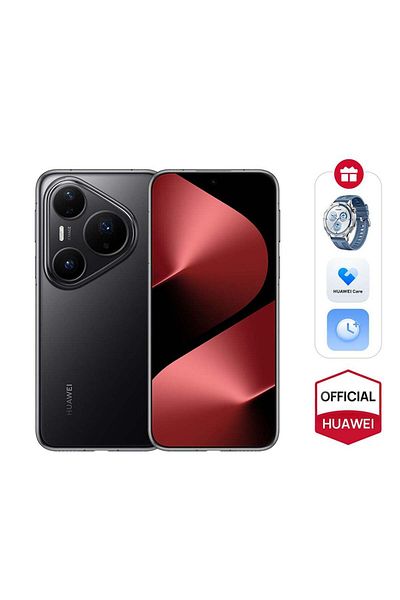 Huawei Pura 80 Pro Dual SIM Smartphone Glazed Black 12GB RAM 512GB - Middle East Version