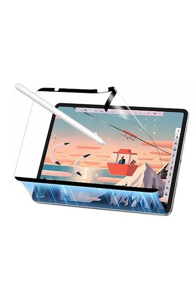 CLICK Folie pentru iPad 10 2022 10.9/11 2025, H60, Plastic, ESR Paper-Feel Magnetic, Clear