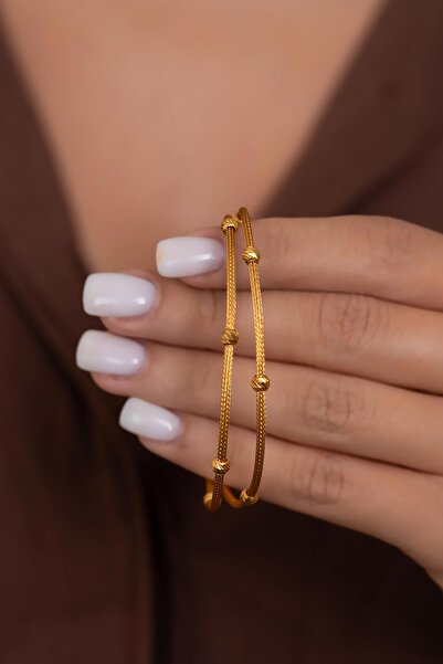 Bayar Gold 8.5 Gram 22 Ayar Dorikalı Yatırımlık Bilezik 19 cm