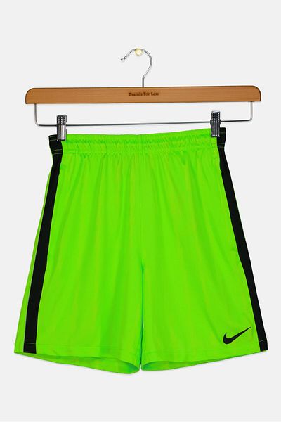 Nike Kids Boy Sportswear Fit Football Short, Lime Green