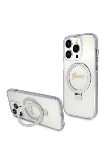 Guess Husa pentru iPhone 15 Pro, T16, Policarbonat, Clear