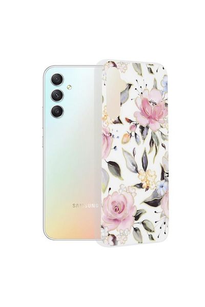 OEM Carcasă de înaltă protecție pentru Samsung Galaxy A34 5G, Premium, B1953, plastic termorezistent, albă