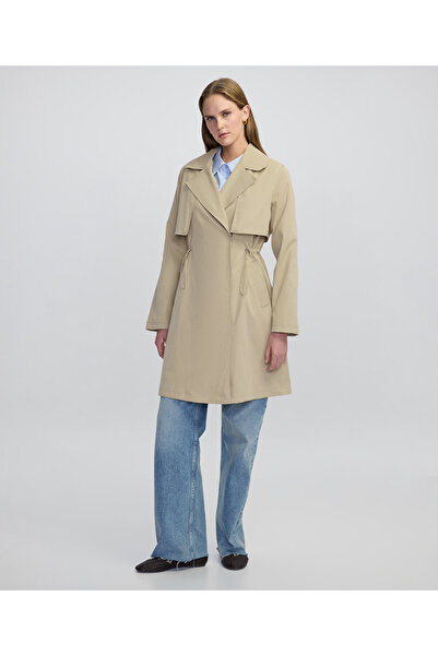 MISS IPEKYOL Ayarlanabilir bel trençkot