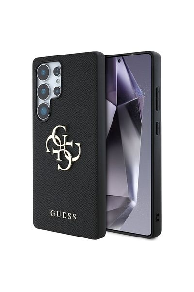 Guess Husa pentru Samsung Galaxy S25 Ultra, K31, Piele ecologica, Black