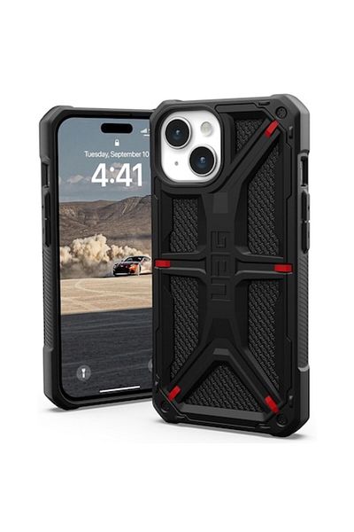UAG Husa pentru iPhone 15, M11, Policarbonat, Kevlar Black