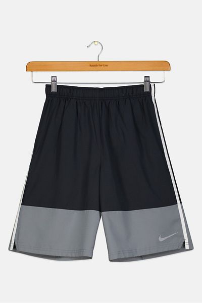 Nike Kids Boy Sportswear Fit Training Shorts, Black