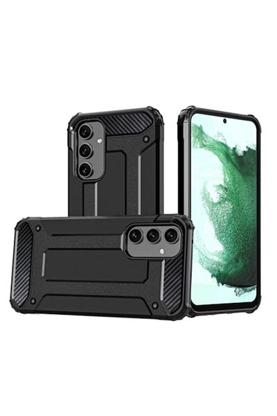 OEM Protective Case for Samsung Galaxy A54, Grip Pro, B1797, Hard Plastic, Intense Darkness