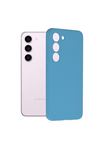 OEM Carcasă de înaltă protecție pentru Samsung Galaxy S23, Elite Content, B2191, silicon, albastră