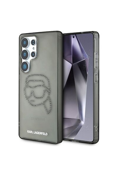 Karl Lagerfeld Phone Case for Samsung Galaxy S25 Ultra, O34, Polycarbonate, Karl Head