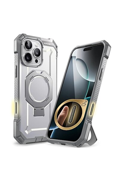 AXIO Husa pentru iPhone 16 Pro, P15, Policarbonat, White