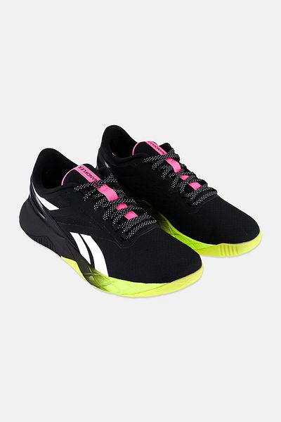 Reebok Men Nanoflex Lace Up Training Shoes, Black