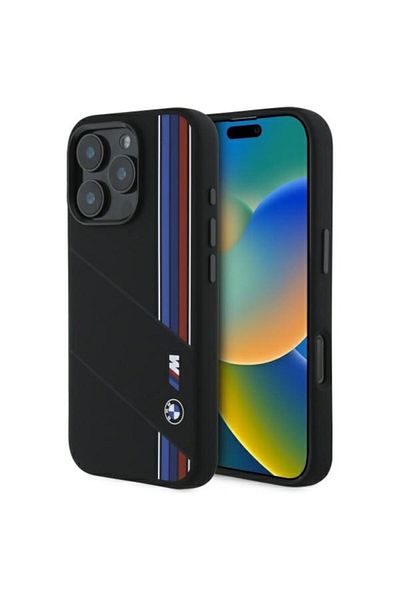 AXIO Husa pentru iPhone 16 Pro, J15, Poliuretan, Black