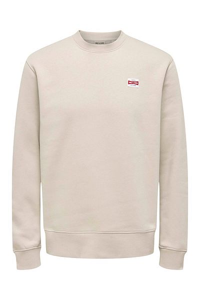Only & Sons Onsdawson Cream Men's Sweatshirt 22033193