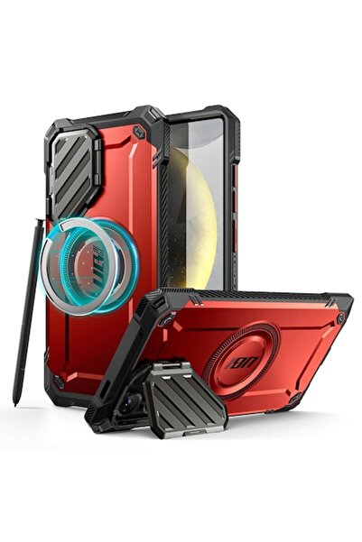 Supcase Husa pentru Samsung Galaxy S25 Ultra, O53, Policarbonat, Ruddy