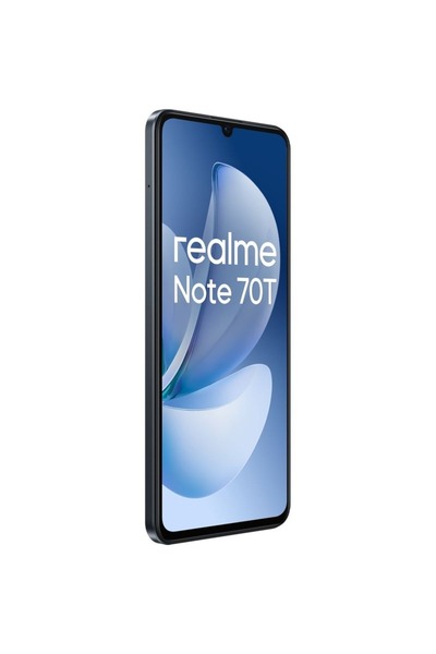 realme Telefon mobil Note 70T, Dual SIM, 4GB RAM, 256GB, Black
