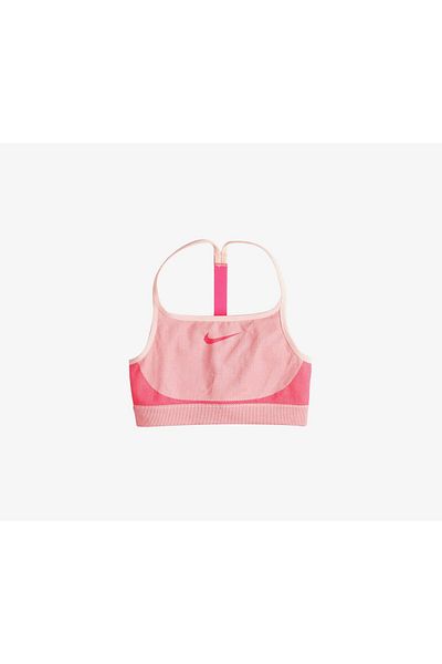 Nike Big Girls Seamless Sports Bra, Neon Pink