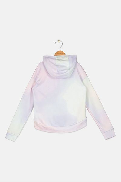 Nike Kids Girl Brand Logo Outdoor Hoodies, Light Purple Combo