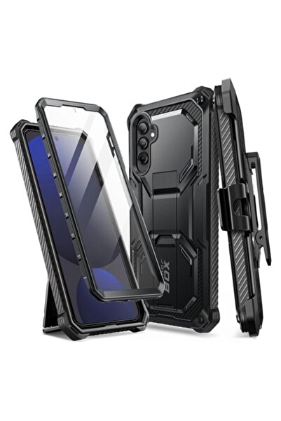 FİL Husa Protectie pentru Samsung Galaxy S24 FE + Folie, W67, Lexgard, I-Blas...