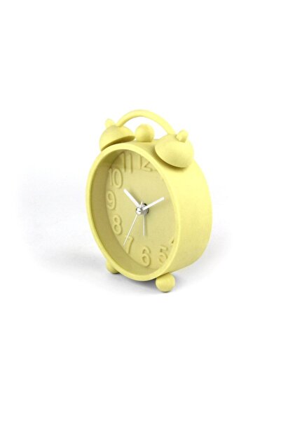 CİPSIR Alarm Clock with Strong Sound, Silicone, Yellow