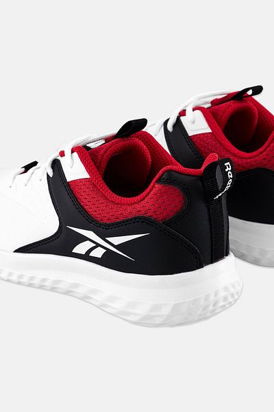 Reebok Kids Boys Rush Lace Up Closure Running Shoes, White