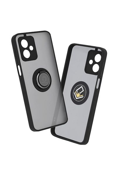 Axios High-Protection Case for Motorola Moto G54, Grip Pro, B307, Thermoresistant Plastic, Intense Darknes