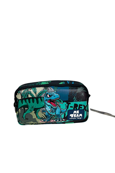 ME TEAM Geantă pentru pixuri cu imprimeu T-Rex, licențiată
