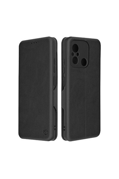 Axios High Protection Case for Xiaomi Redmi 12C Safe Wallet Plus, Stylish Look, Intense Darkness