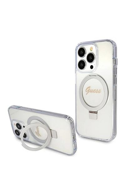 Guess Husa pentru iPhone 15 Pro, T16, Policarbonat, Clear