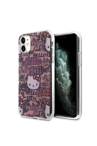 Hello Kitty Husa pentru iPhone 11, Z38, Poliuretan, Pink