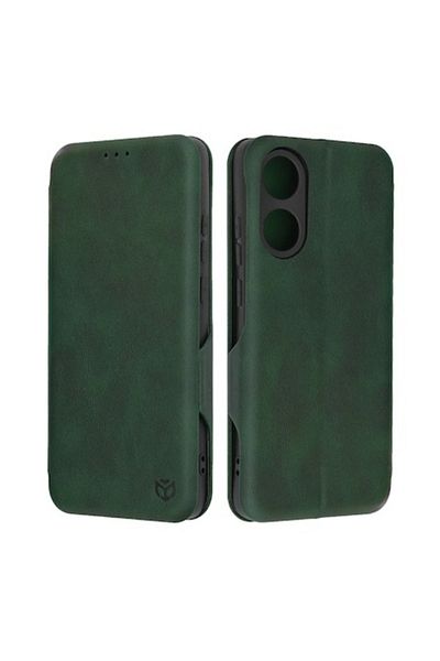 OEM Husă de protecție înaltă pentru Oppo A78 4G Techsuit Safe Wallet Plus, Xtreme Armor, verde