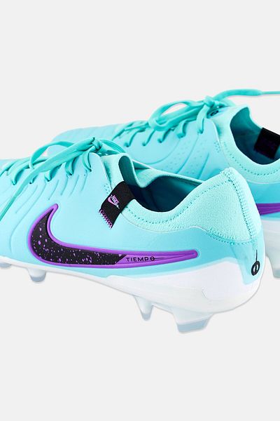 Nike Men Legend 10 Pro Fg Lace Up Football Shoes, Turquoise
