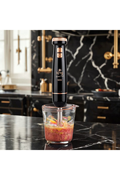 King Boden Plus Premium Blender – 1800W Sessiz Güç, Akım ve Isı Koruma Teknolojisi