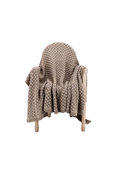 Cottage 100% Cotton Knitted Throw