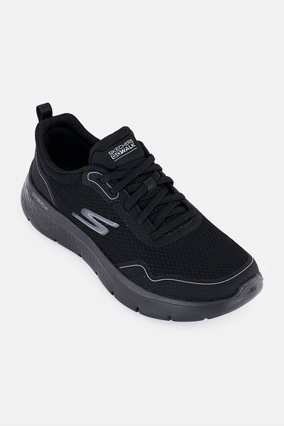 SKECHERS حذاء مشي نسائي Go Walk Flex سهل الارتداء، أسود