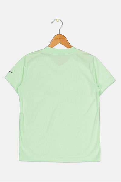 Nike Kids Girl Short Sleeve Outdoor Top, Green
