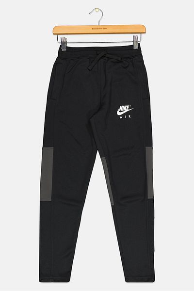 Nike Kids Boy Sportswear Drawstring Training Track Pants, Black