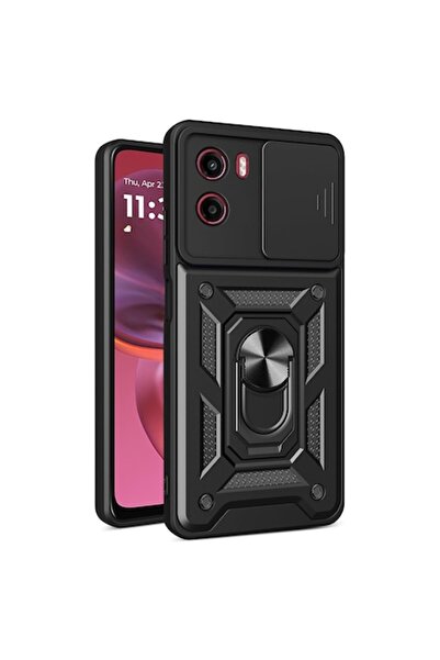 AXIO Husa pentru Motorola Moto G05/E15, H57, Poliuretan, Black