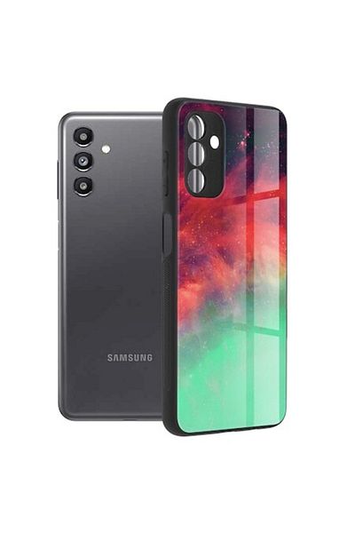 Axios Slim Protector Case for Samsung Galaxy A13 5G/A04s, Fiery Ocean