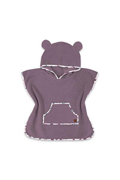 Qmini Poncho baie, Qmini, Cu gluga, buzunar si urechi, Materiale certificate Oeko Tex Standard 100