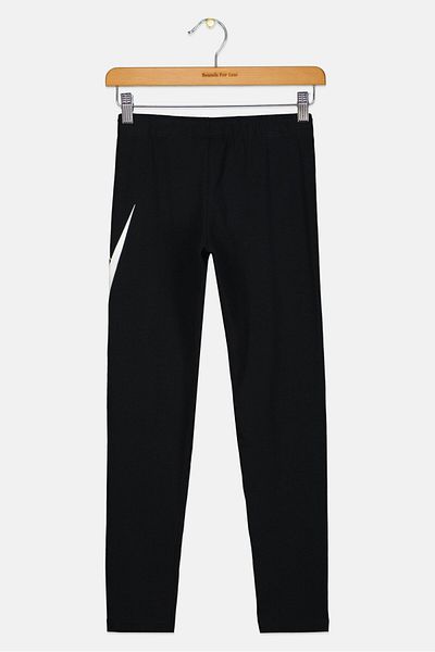 Nike Kids Girl Sportswear Fit Training Tights, Black