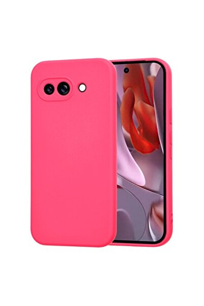 AXIO Husa pentru Google Pixel 9a, N28, Panza, Hot Pink