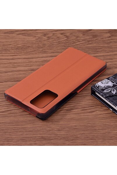 Evolium Case compatible with Samsung Galaxy Note 20/Note 20 5G, Grip Pro, E37, -leather, Apricot