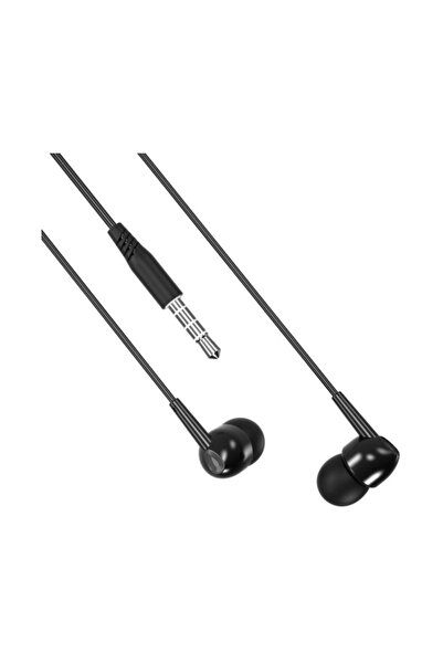 Bibilel In-ear headphones with microphone, bass boost, Black, TCL-BBL4961