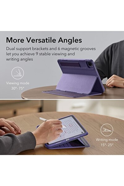 ESR Protective Tablet Case ESR, Shift Magnetic Compatible with Apple iPad Pro 12.9, 2021/2022, Purple