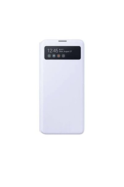 OEM Husă din piele cu clapă pentru Samsung Galaxy Note 10 Lite, albă