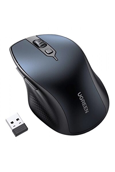 AXIO Mouse Wireless UGREEN MU101, 4000DPI, BT / Wi-Fi, Blue