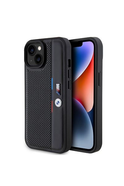 AXIO Husa pentru iPhone 15, J39, Piele ecologica, Black