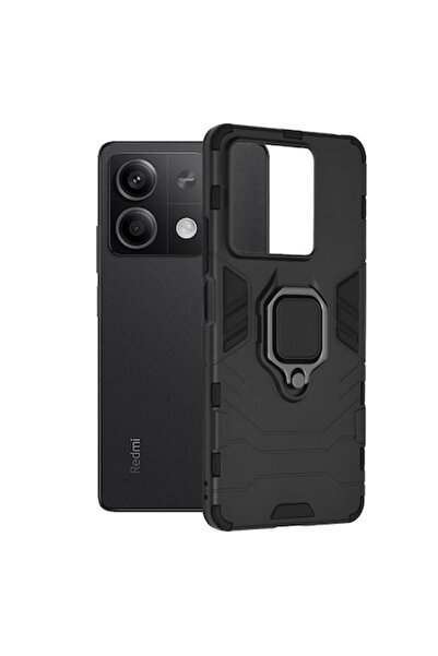 SOFAL Carcasă pentru Xiaomi Redmi Note 13 5G (R44), Metal, Negru