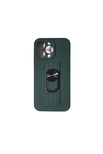 OEM Carcasă de protecție minimalistă cu suport pentru iPhone 13 Pro, verde