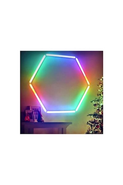 ideal STORE idealSTORE hexagonal LED light set, Total power 42W 6000K cool white